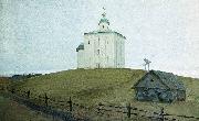 Andrei Ryabushkin Novgorod Kirche oil painting